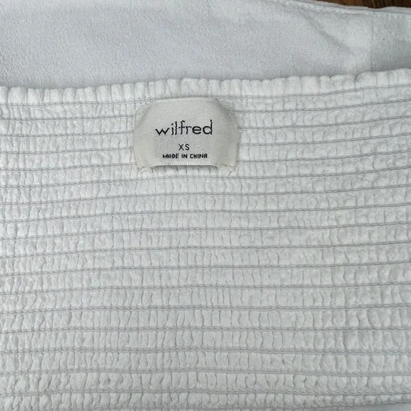 Wilfred white crop top XS - Picture 4 of 6